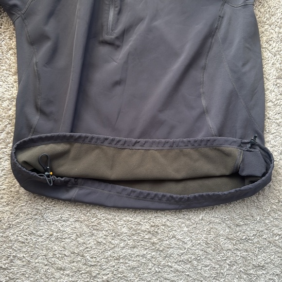 EUC Men’s The North Face Soft Shell Gray/Yellow Zip Jacket Size XXL - Picture 8 of 10